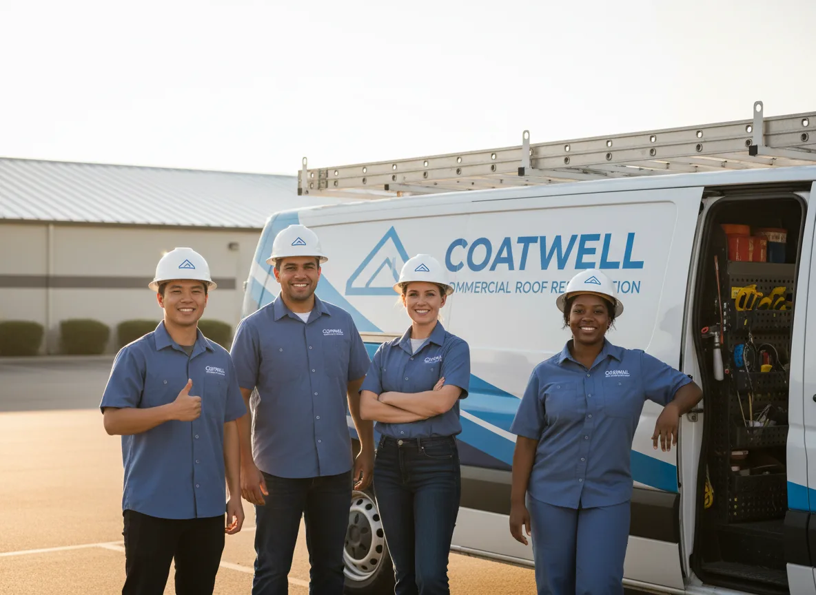 Commercial roof coating company in Vandiver, AL
